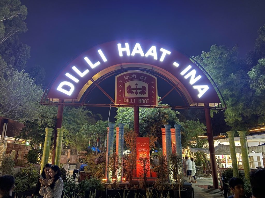 Delhi Haat for Shopping
