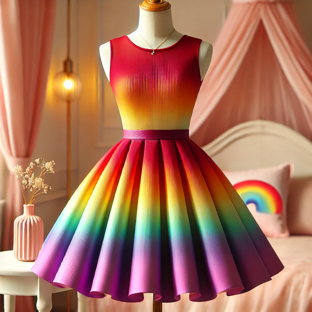 Best Rainbow-Themed Kitty Party Dress