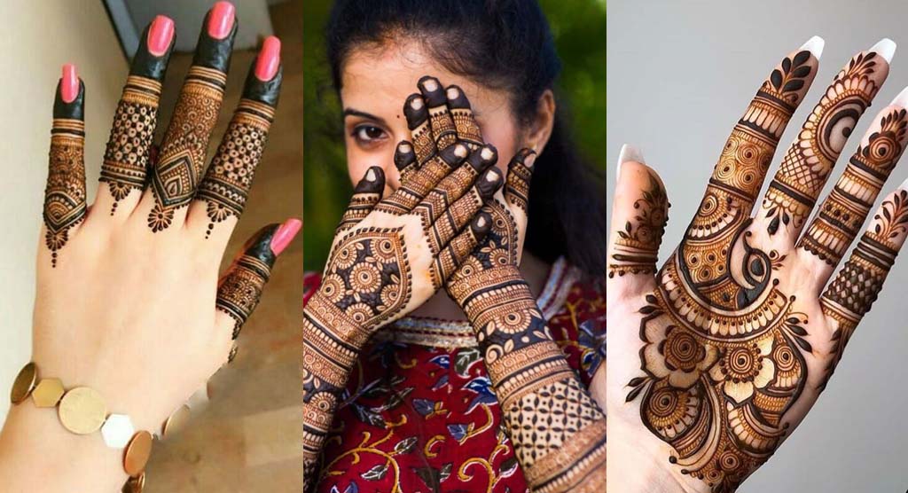 Hathphool Pattern Easy Arabic Mehndi Design