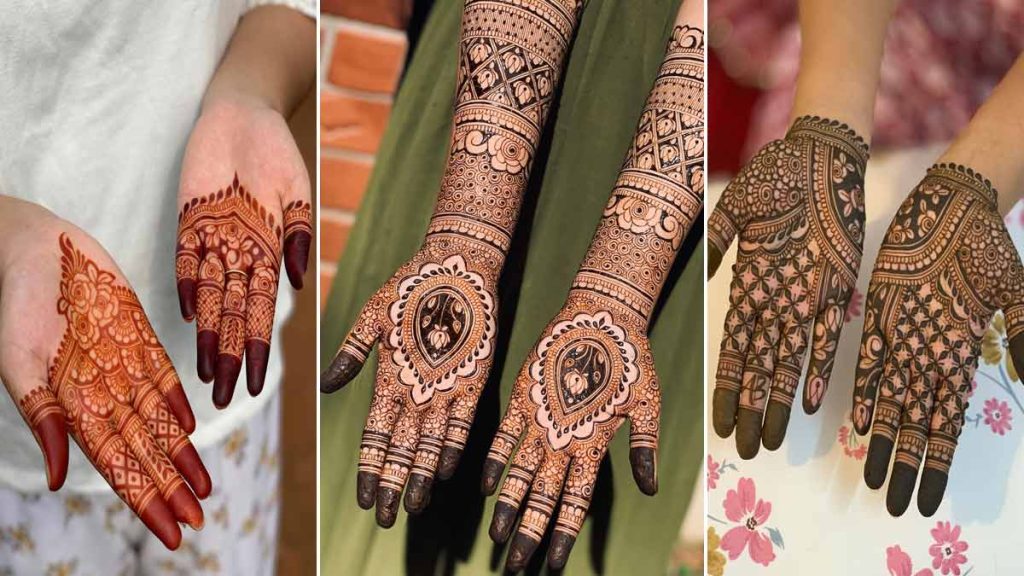 Latest Arabic Mehndi Design