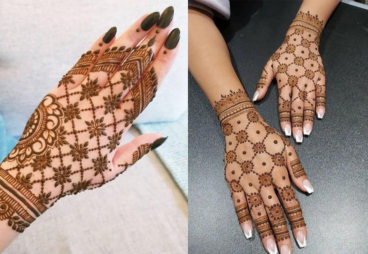 The Jaal Pattern: Easy Arabic Mehndi Design