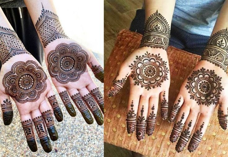 Rangoli Pattern Easy Arabic Mehndi Design