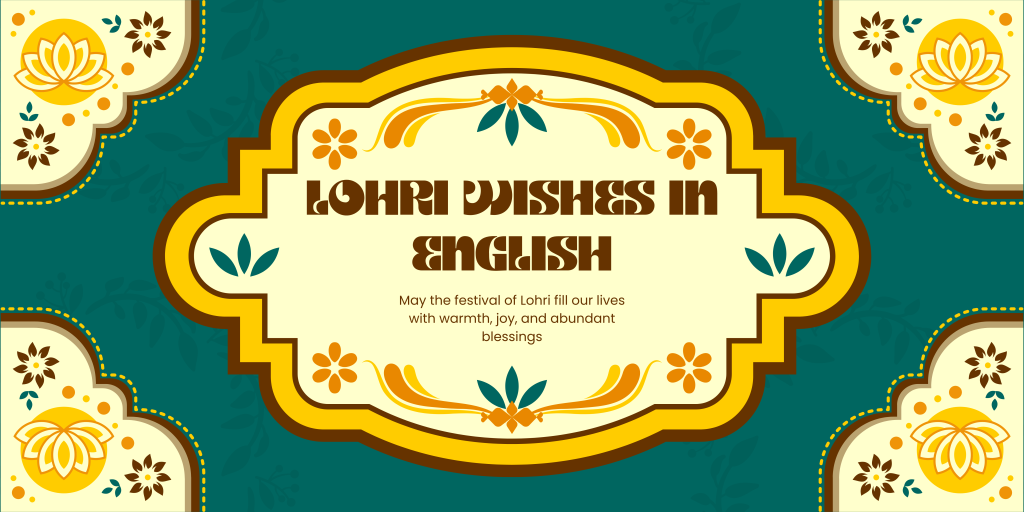 Lohri Wishes in English 2025