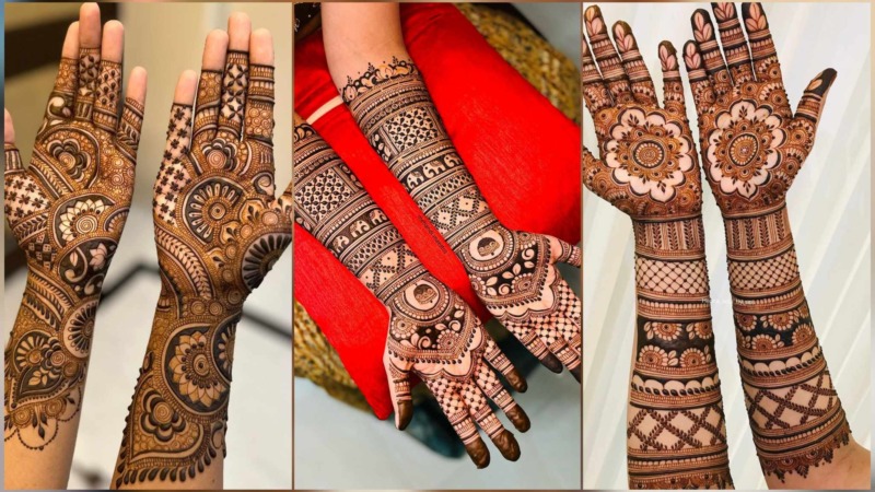 Unique Arabic Mehndi Design