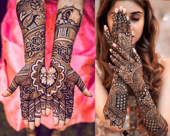 Band Style Easy Arabic Mehndi Design