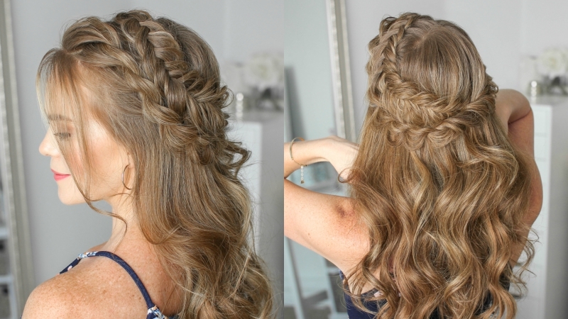 Side-swept Messy Braid 