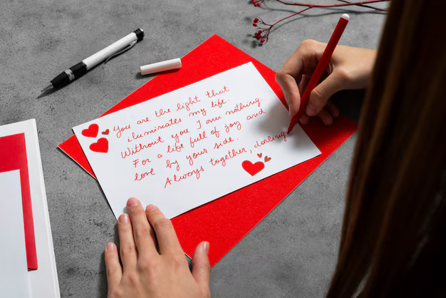 Handwritten Love Letter