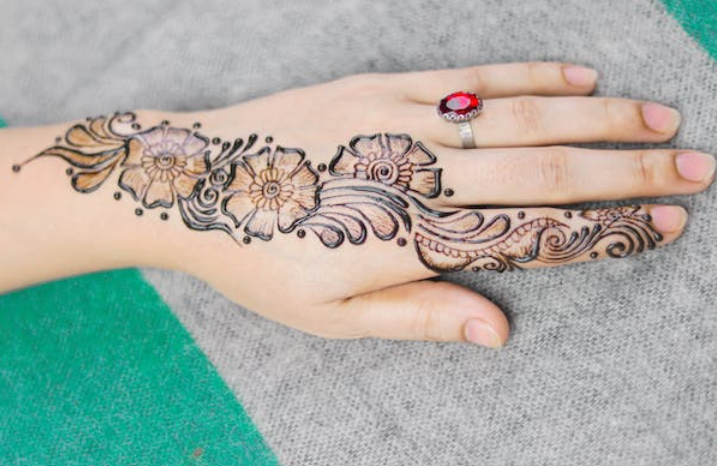 Finger Mehndi Design