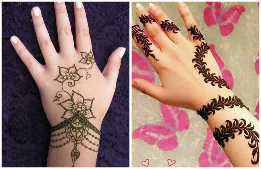 Minimalist Bracelet Mehndi Design