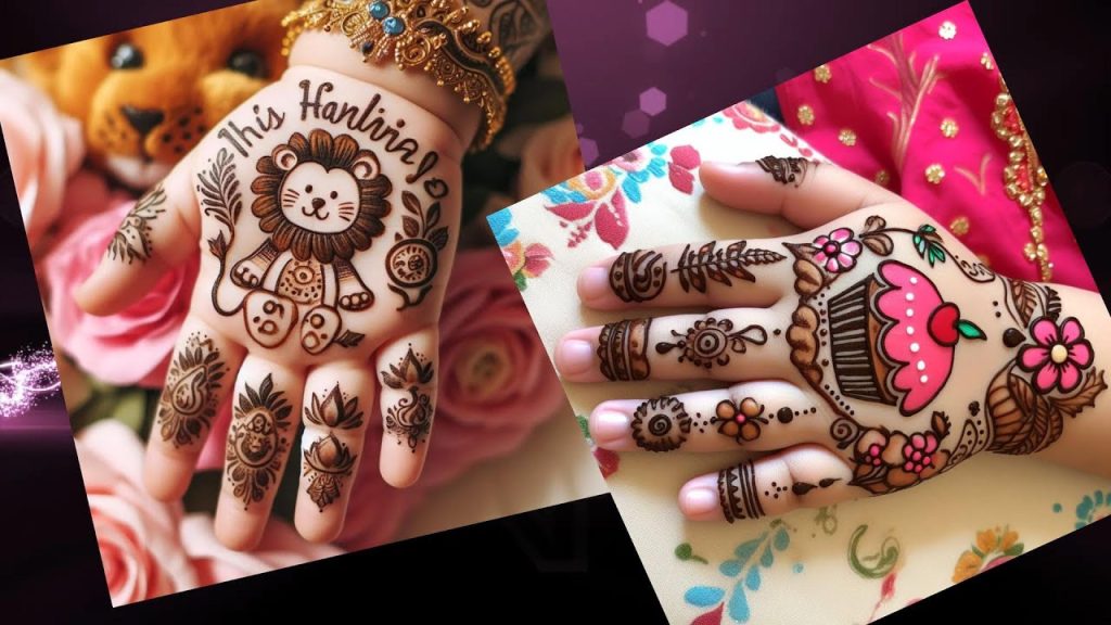 Cartoon Mehndi Design